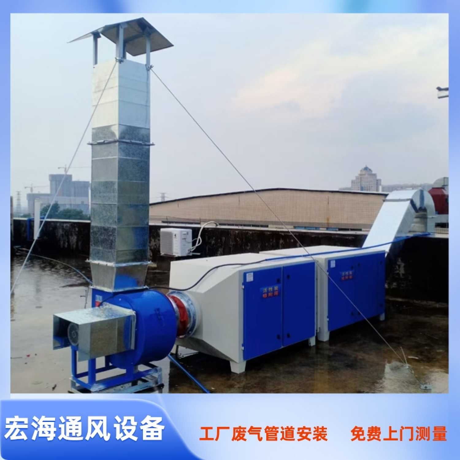 南康家具厂车间除尘管道安装工程案例