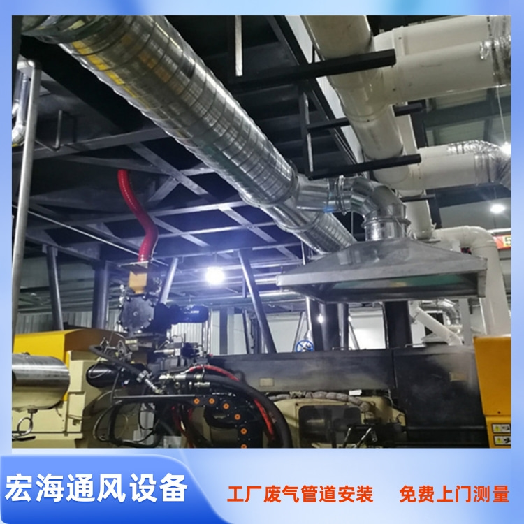 章贡区工厂车间排烟管道安装工程